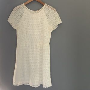 Free People White Lace Dress